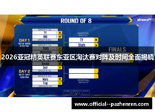 2026亚冠精英联赛东亚区淘汰赛对阵及时间全面揭晓